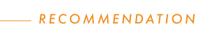 recomend